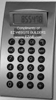 Compliments of EZ Website Builders
